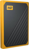 WD My Passport Go 1 TB External Solid State Drive  (Black, Yellow)